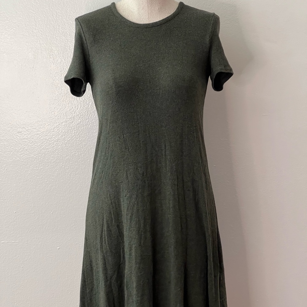 Madewell Ribbed Shirt Dress